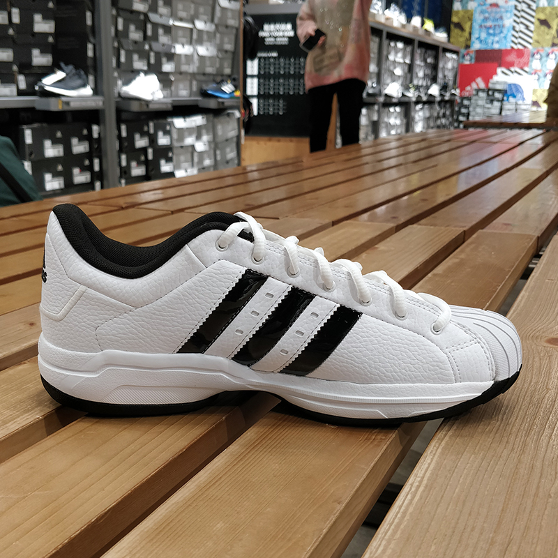 阿迪达斯男鞋贝壳头运动鞋正品款Adidas正品训练篮球鞋FX4981