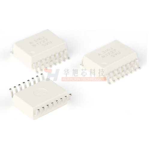 原装正品 贴片 HCPL-316J-500E SOP-16 IGBT栅极驱动器光电耦合器 - 图2