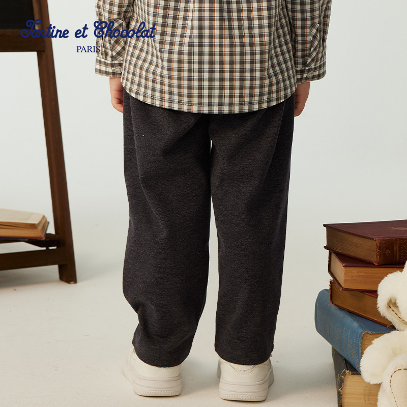 tartineetchocolat法国巧克力童装25新品男童休闲针织裤,淘宝优惠券,粉丝福利购,淘宝优惠卷