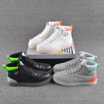 German order mens middle V bottom leather anti-splash water anti-slip abrasion resistant outdoor professional riding locomotive boot board shoes