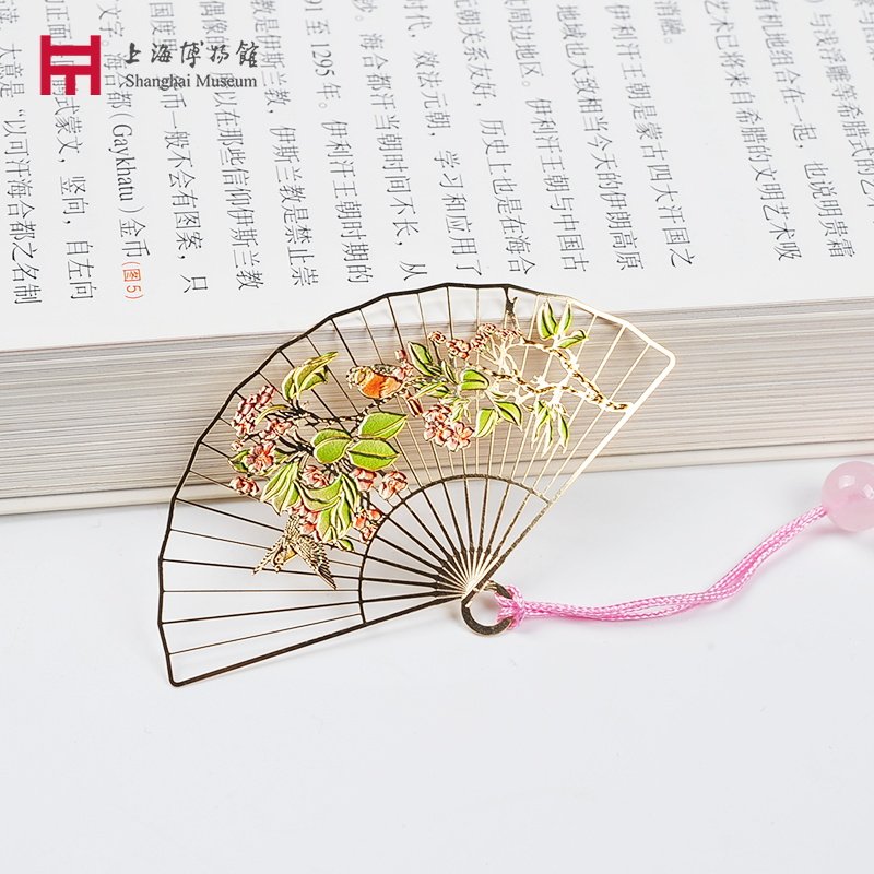 上海博物馆金属书签镂空古典国风创意古风精致纪念品毕业文创礼物
