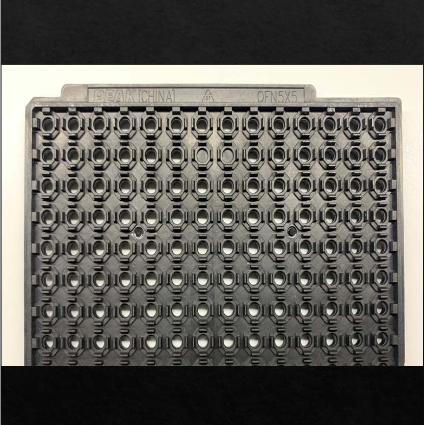 IC托盘芯片QFN3*3 4*4 5*5 6*6 7*7 8*8 9*9 10*10 防静电耐高温 - 图2