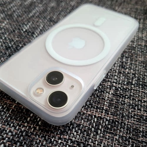 适用苹果iPhone13mini磁吸充电手机壳半透磨砂全包防摔保护套送礼 - 图1