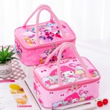 Льняная сумка, ланч-бокс, тканевый мешок, детский термос для школьников