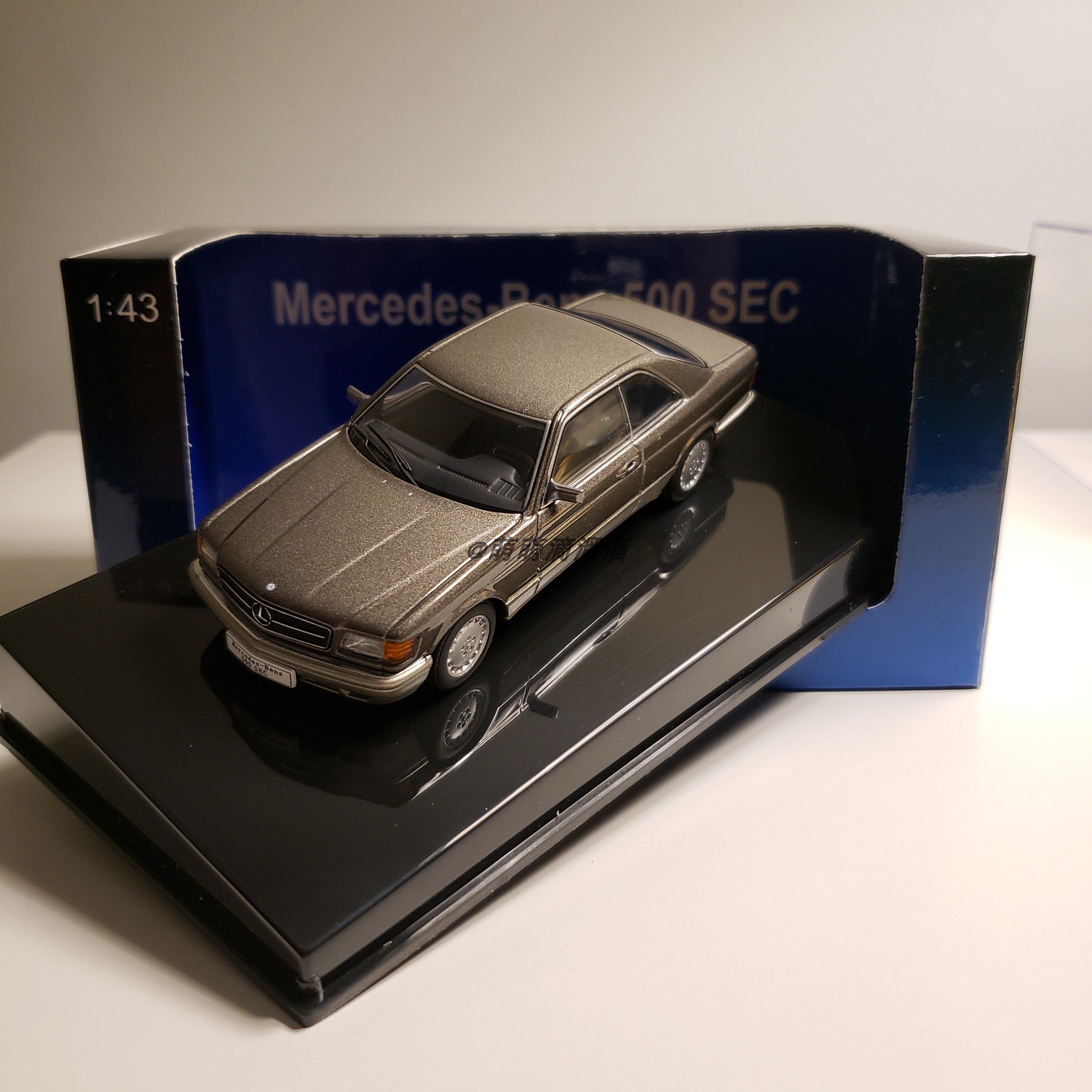 Autoart/奥拓 1:43 奔驰 500 SEC AMG W126 1989 斯帕 赛车模型 - 图2