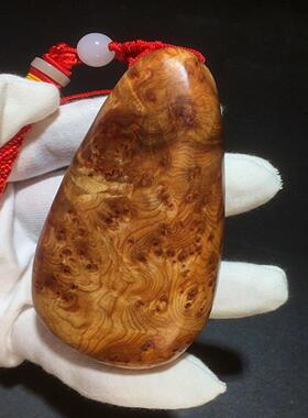 太行山满瘤疤崖柏手把件男士吊坠
