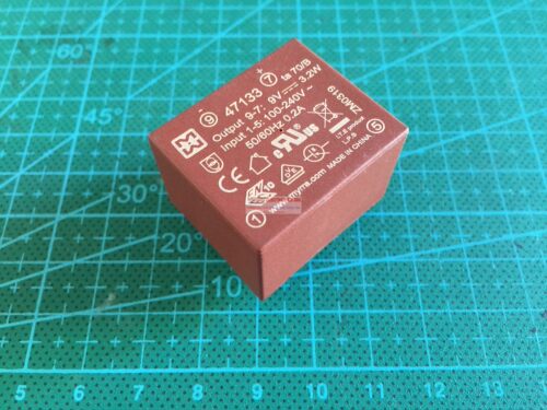 MYRRA 47133 9V 0.36A 3.2W 原装进口稳压电源整流 隔离变压器 - 图0