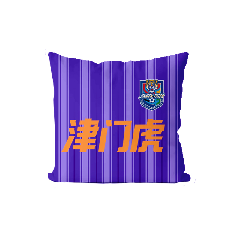 2024赛季天津津门虎队足球迷抱枕办公室腰枕汽车靠垫床头沙发靠枕