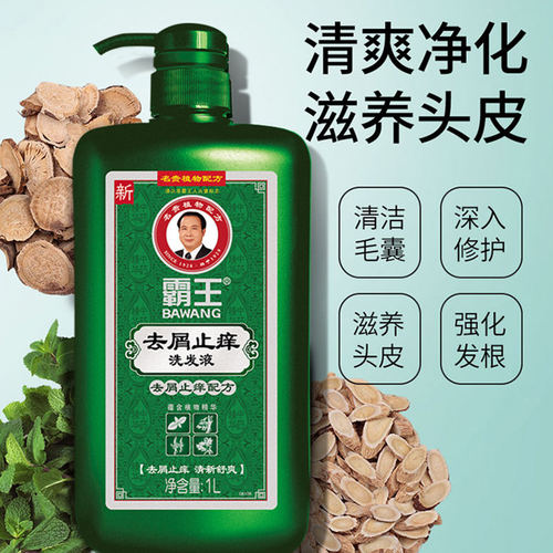 霸王洗发水去屑止痒控油蓬松去油洗发露洗头水柔顺持久留香洗发膏 - 图0