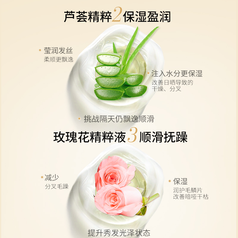 霸王生姜护发素女士润发素修护染烫后干枯毛躁补水柔顺顺滑润发乳