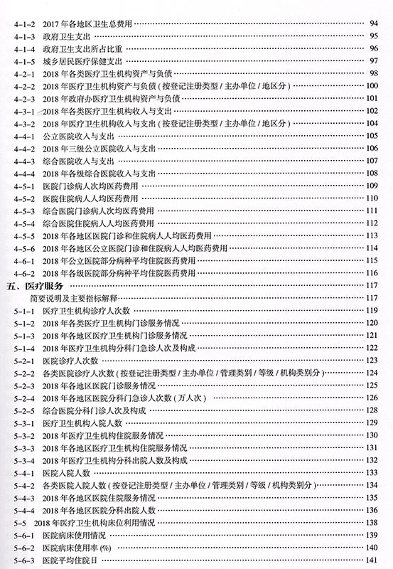 现货 2019中国卫生健康统计年鉴国家卫生健康委员会编中国协和医科大学出版社-图1