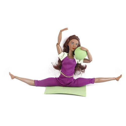 Kawaii Items Yoga Figures 30 cm Black Dolls Kids Toys Collec-图1