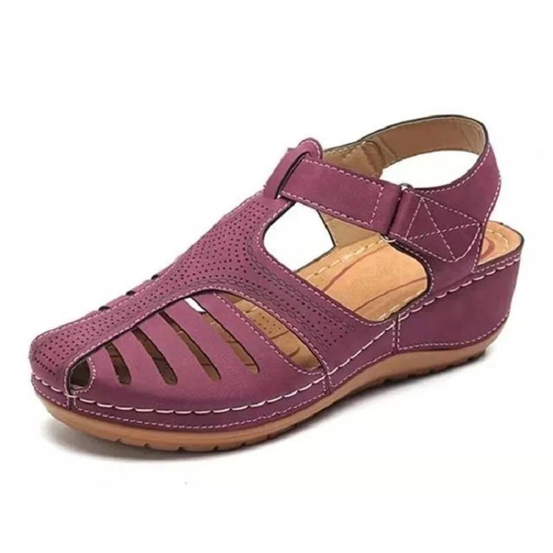 New Summer Women Wedge Sandals Premium Orthopedic Open Toe S - 图1