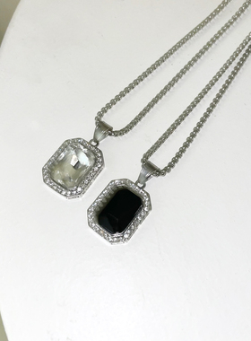 子上男装零点开门红宝石项链