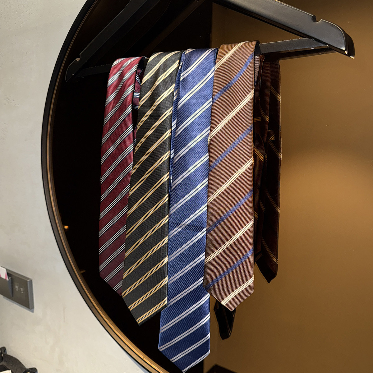 子上男装 韩国高级感条纹领带小众复古手打中古vintage领巾男款潮,淘宝优惠券,粉丝福利购,淘宝优惠卷