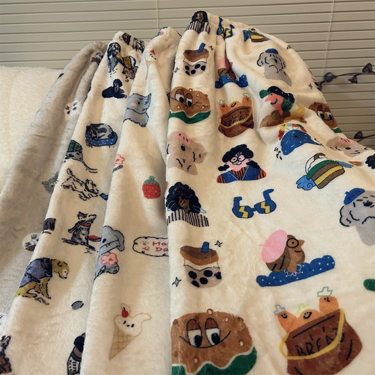 Long version coral velvet loose pajamas for tall people