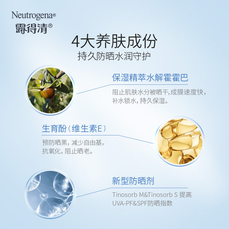  Neutrogena海外防晒霜