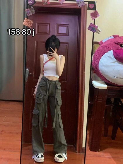 Short camisole Korean style Hong Kong style
