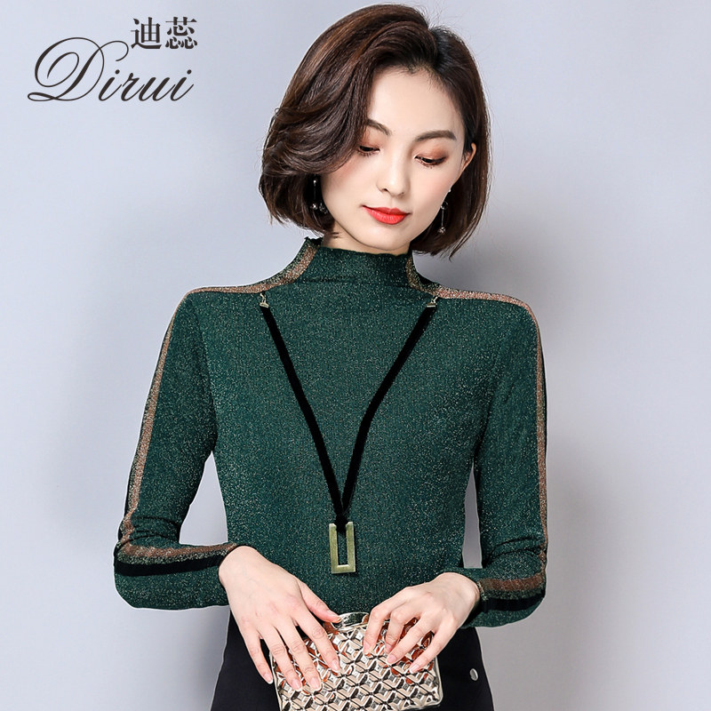 长袖加厚t恤女秋衣2020新款打底衫 迪蕊T恤