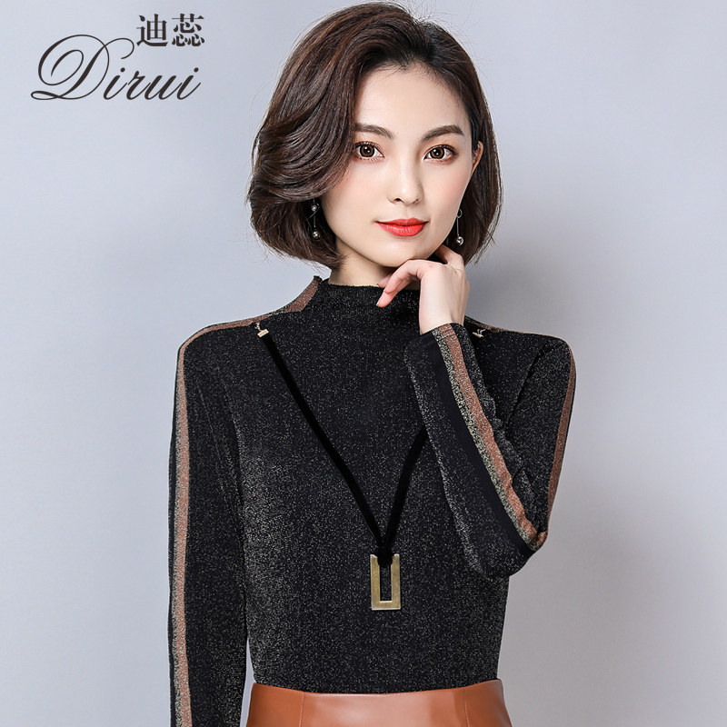 长袖加厚t恤女秋衣2020新款打底衫 迪蕊T恤