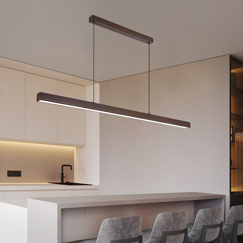 GDLED 【木熙】中古风餐厅护眼吊灯长桌茶室隔离认证驱动普瑞灯珠,淘宝优惠券,粉丝福利购,淘宝优惠卷