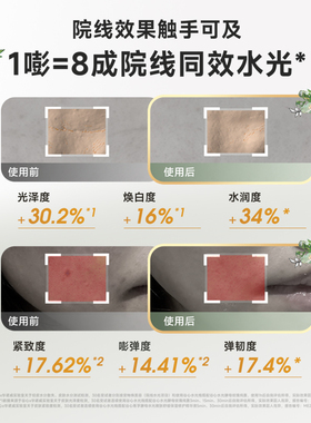 谷心水光炮礼盒耗材面部护肤套装补水注氧居家无针自打美容仪导入