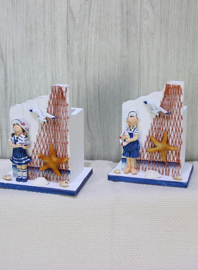 海洋风格笔筒装饰摆件地中海风格