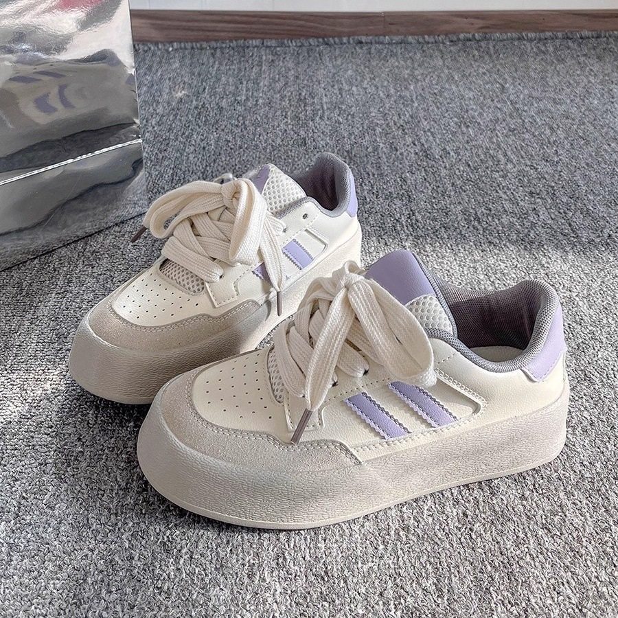 青岛福客来女鞋代工厂阿甘鞋女小白鞋2026新款春夏配裙子小众百搭,淘宝优惠券,粉丝福利购,淘宝优惠卷