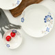 Personalized round large-sized Tangshan soup plaster porcelain tableware
