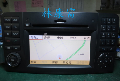 奔驰W164 ML350 ML450 ML500 GL450原厂音响6碟CDDVD导航主机 - 图2