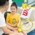 wilson little yellow people children's tennis racket beginner Wilson professional primary school students 21 youth 23 inches 25