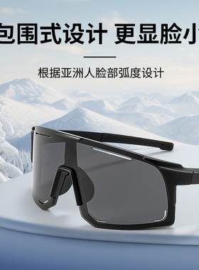 爬雪山防紫外线护目镜女滑雪墨镜