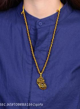 2025紫水晶黄水晶一钱貔貅吊坠男女款挂件饰品车包挂配件精工雕刻