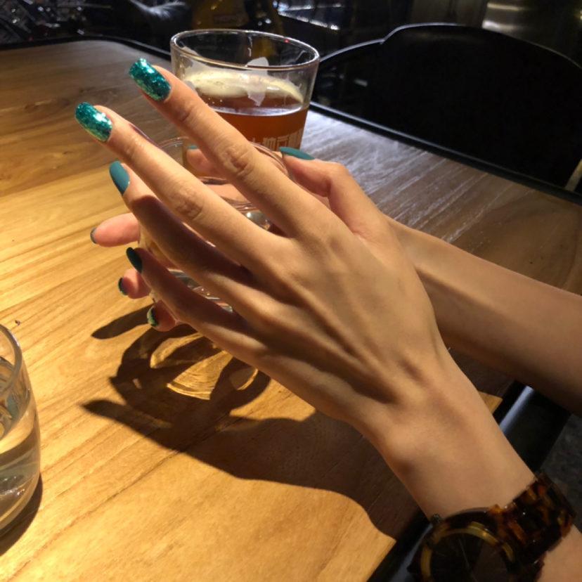 2020新款网红流行色磨砂孔雀指甲油 芳莹脚链