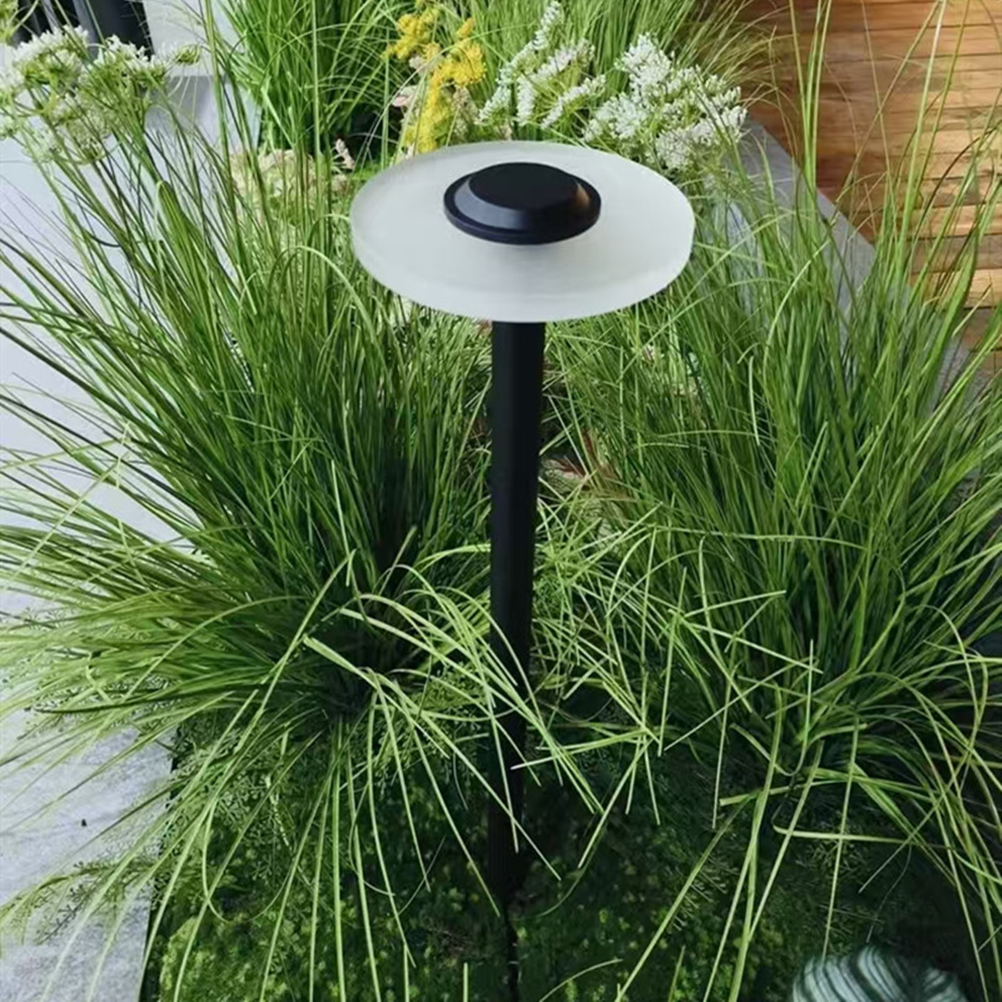 户外草坪灯防水庭院灯现代花园别墅led地插灯室外民宿院子装饰灯 - 图3