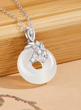 穗穗平安扣足银母亲节礼物