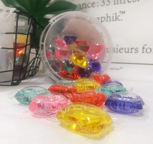 50颗猫胡子洗衣凝珠香水浓缩洗衣液球留香花香机洗手洗家庭装正品 - 图2