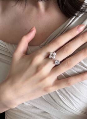 简约个性潮流小众设计感戒指女生
