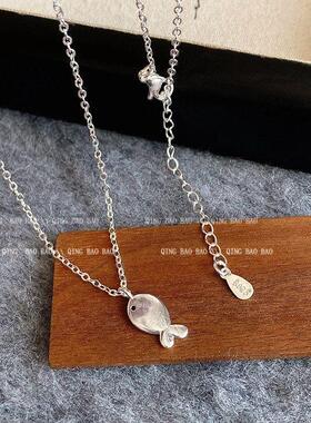 吊坠链女链可爱百搭项链ins百搭