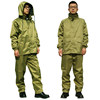 Adult split outdoor hiking waterproof and wear-resistant raincoat