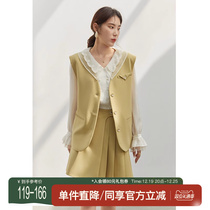 Solo bouquet Dress Commuter Wind Design Sense Fashion Horse Clip Suit 2022 Fall new Fat MM Conspicuthin Half Dress