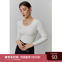 Single Beam Big Code Womens Dress Seamless bring your own chest cushion Warm Beating Undershirt Autumn Winter New Microfat MM Inner Hitch