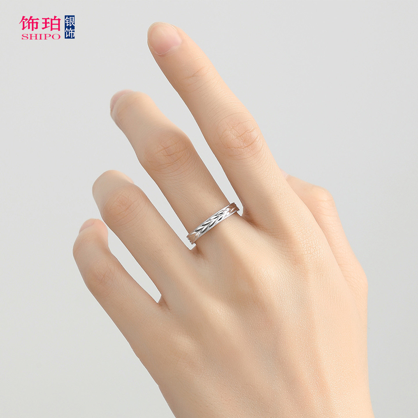 925 silver wheat ear ring for women sterling silver single closed