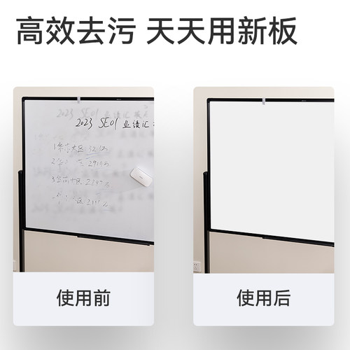 得力7869喷雾式白板清洁剂方便易擦白板笔清除清洁剂100可擦-图0