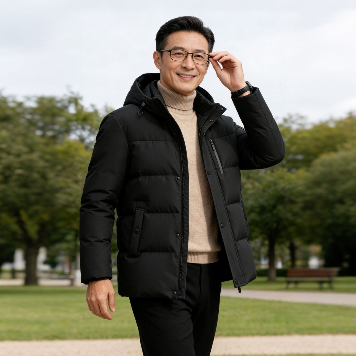 【李佳琦年货预售生活节】雪中飞男女短款保暖时尚百搭羽绒服