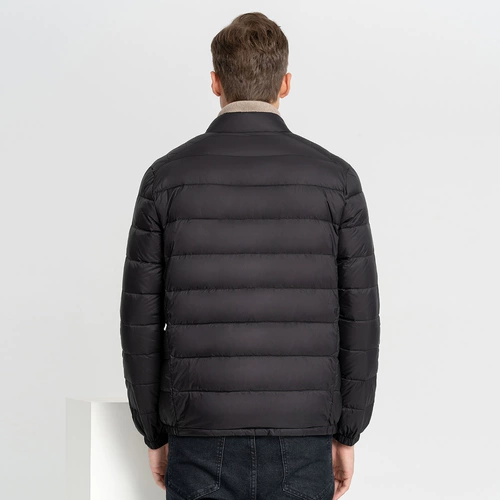 Мужской короткий утепленный пуховик для отдыха, куртка, коллекция 2022