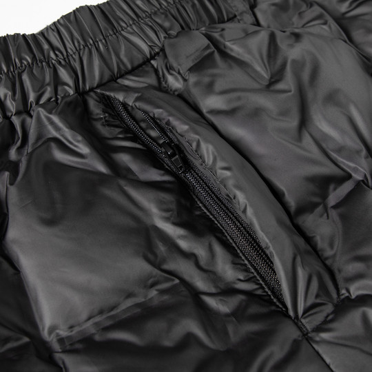 雪中飞2025冬新款男女内穿羽绒裤收腰加厚保暖纯色舒适亲肤百搭