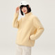 Flying in the Snow 25 Autumn New Women's Stand Collar Casual Polar Fleece Jacket Charge Liner Fleece Mom Top