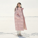 雪中飞2025秋冬爆款女士长款羽绒服