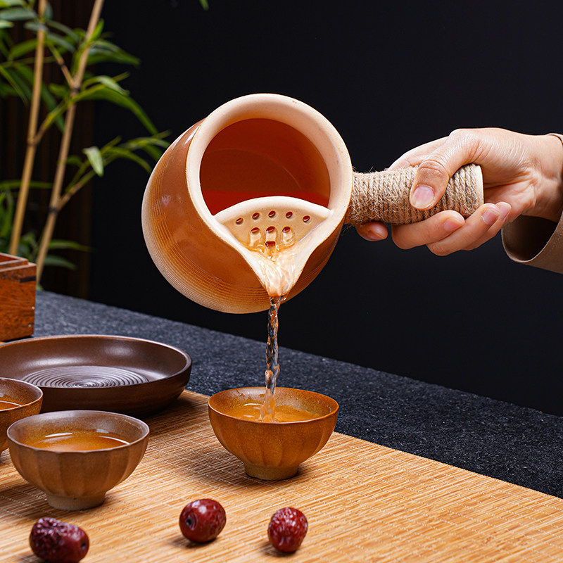 围炉煮茶壶烤火炉套装烤奶茶罐罐壶大容量可明火干烧陶罐户外收纳,淘宝优惠券,粉丝福利购,淘宝优惠卷